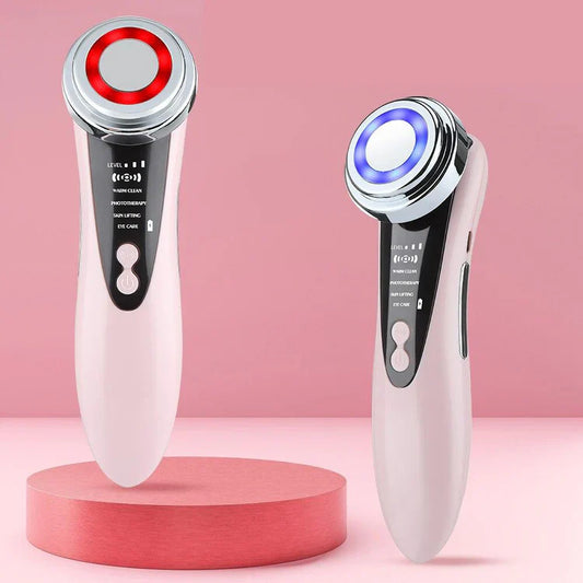 EMS Facial Massager Skin Care Tools 4 in 1 RF Face Lift Multifunction