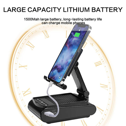 Wireless 5.1 Speaker Phone Holder Lazy Desktop Stand Universal