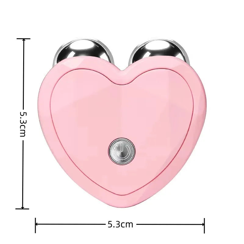 Facial Massager Microcurrent Face Lifting Machine Roller Skin