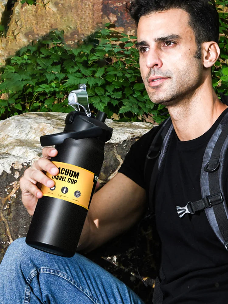 Outdoor Thermos Portable 304 Stainless Steel Thermal Mug Tumbler