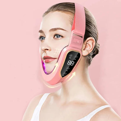 Facial Lifting Device LED Photon Therapy Facial Slimming Vibration